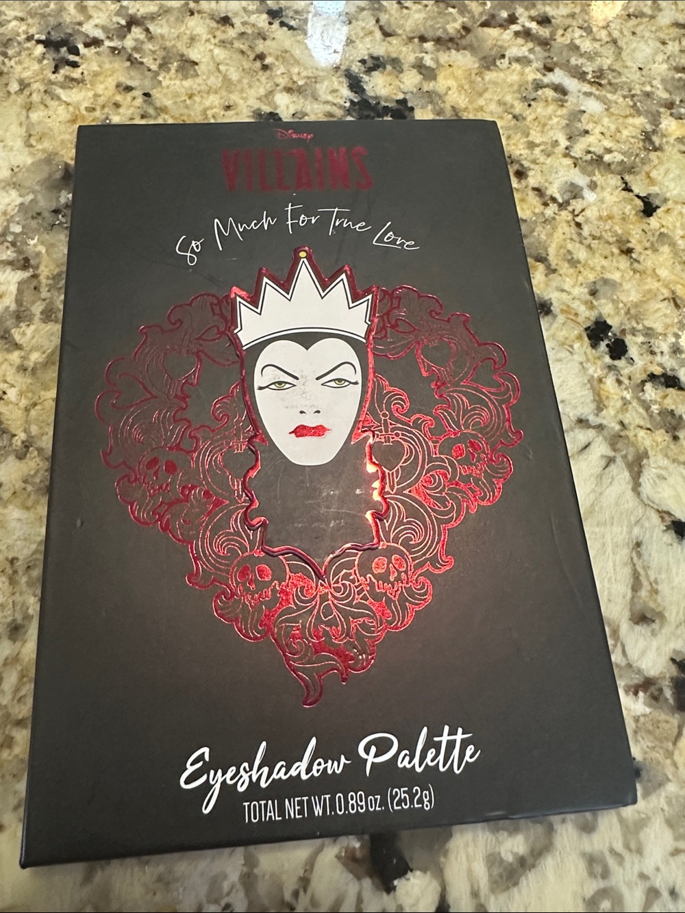 Disney Villains Eyeshadow Palette - Black, Red, White